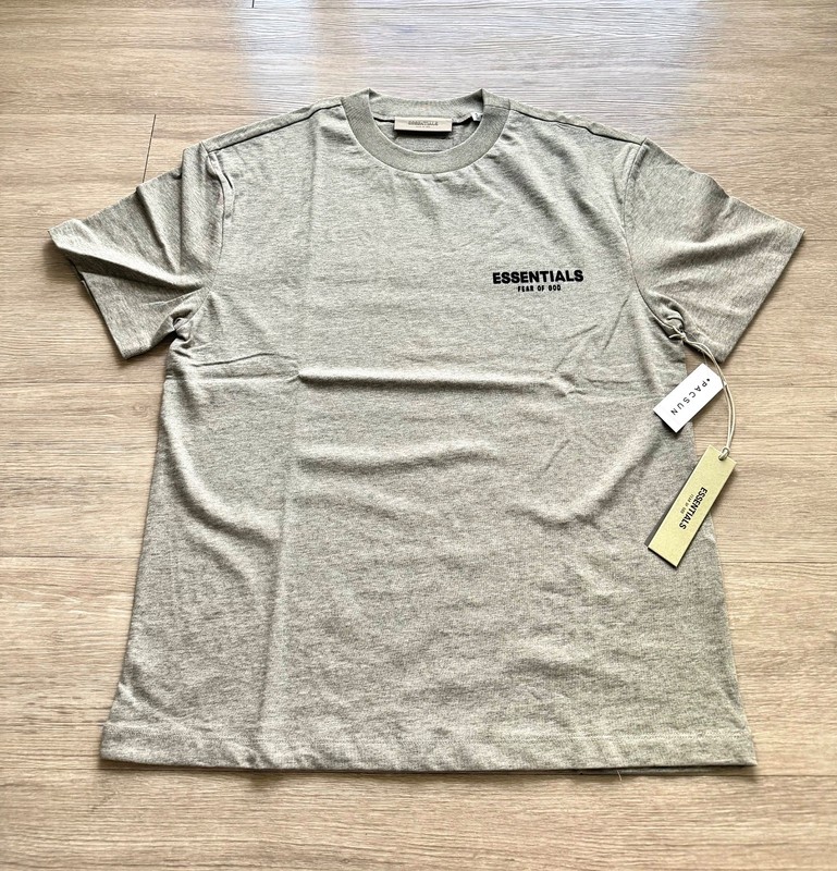 Essentials Fear of God S22 3 Colors Shirts (Black/ Light/ Dark Grey) All Size gallery