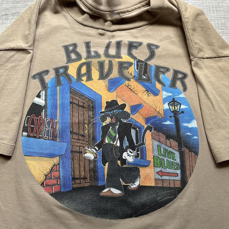 Rare Collection Blues Traveler Band 1996 Tour Gift For Fan T-shirt GC3082