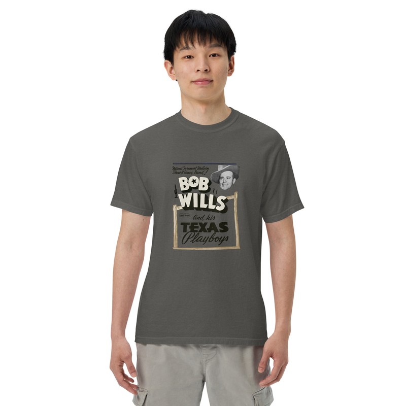 Bob Wills Unisex garment-dyed heavyweight t-shirt