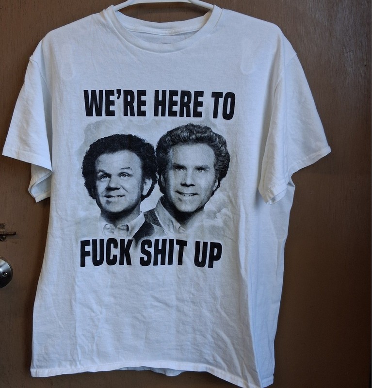 Step Brothers Tshirt SS Unisex Large EUC