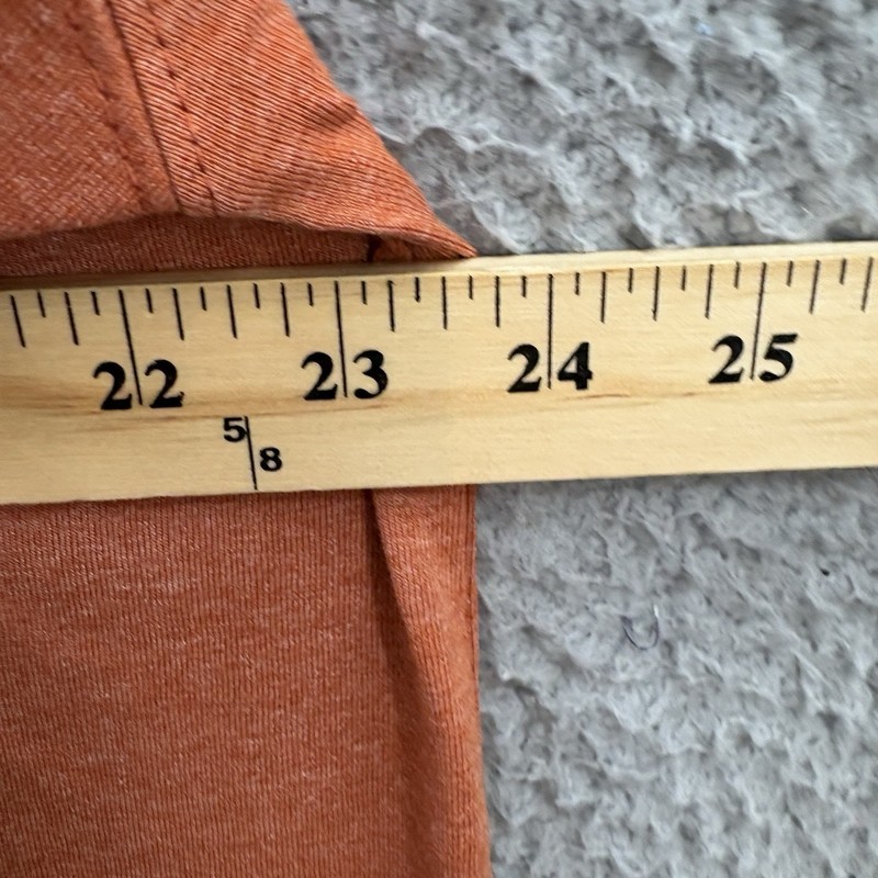 Dickies T Shirt Mens XL Orange Heavyweight Heathered Short Sleeve Pocket Tee gallery