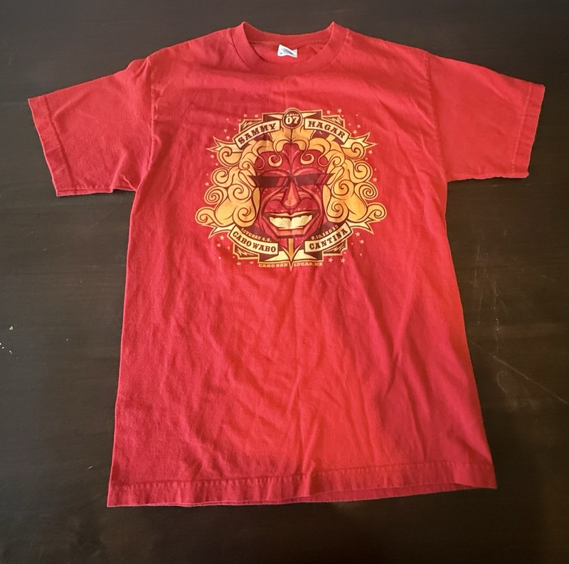 Sammy Hagar’s B-Day Bash 2007 Cabo Wabo Cabo San Lucas Mexico Med T-Shirt