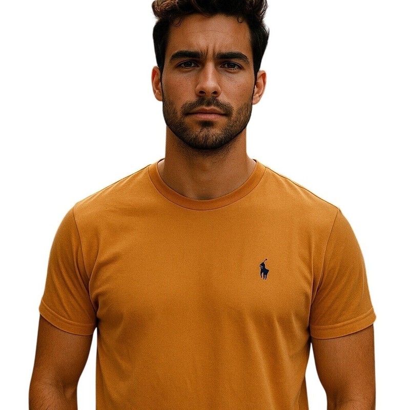 Polo Ralph Lauren V-Neck T-Shirt Classic Fit Casual Everyday Tee Medium