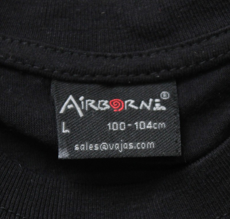 Airborn Unisex Hakuna Matata Kenya Embroidered S/S T-Shirt LB3 Black Large gallery
