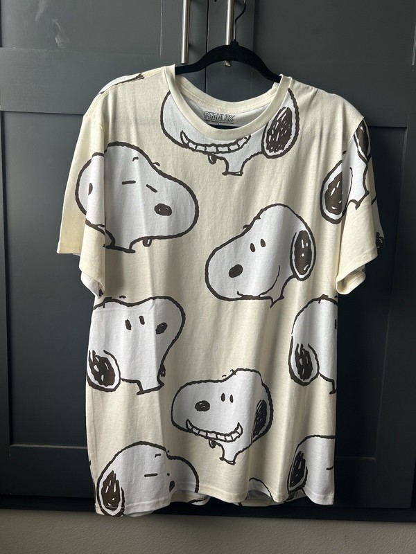 Snoopy T-Shirt Peanut Brand Size L