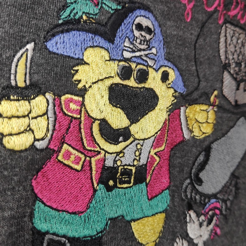 Carlo Colucci T-shirt vintage Jack Mac Knife size 48 | 100% cotton | dark grey gallery