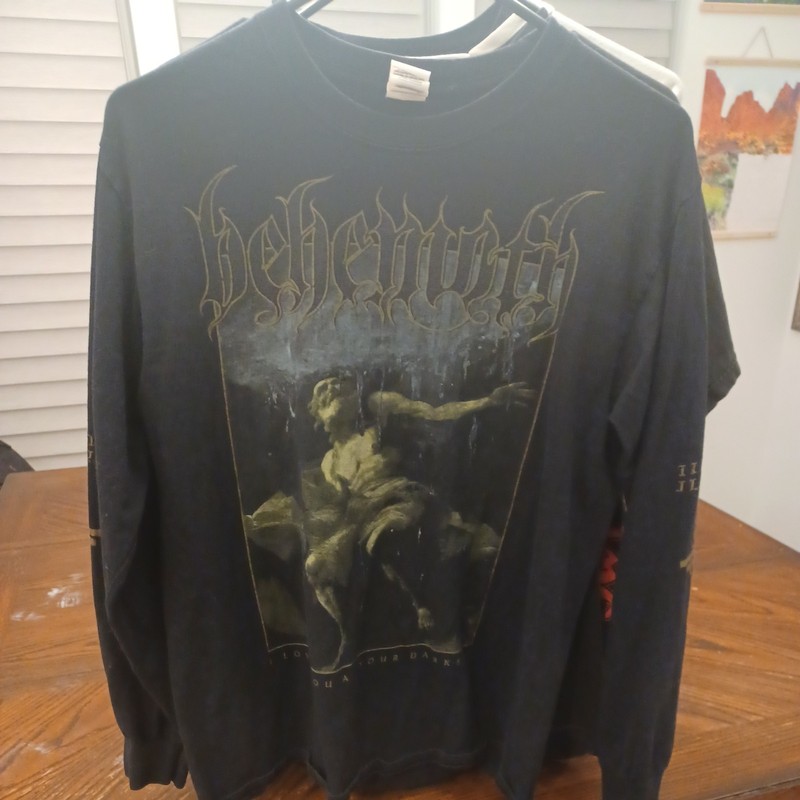 BEHEMOTH ILYAYD I Loved You At Your Darkest Tour Long Sleeve M USED