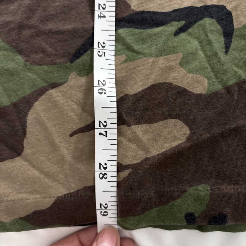 Polo Ralph Lauren T Shirt Mens Large Camouflage Camo Long Sleeve Pocket Crewneck gallery