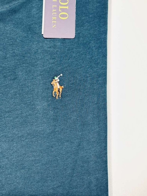 NWT Polo Ralph Lauren Men Short Sleeve Crew Neck-SL Blue T-Shirt Free Shipping gallery