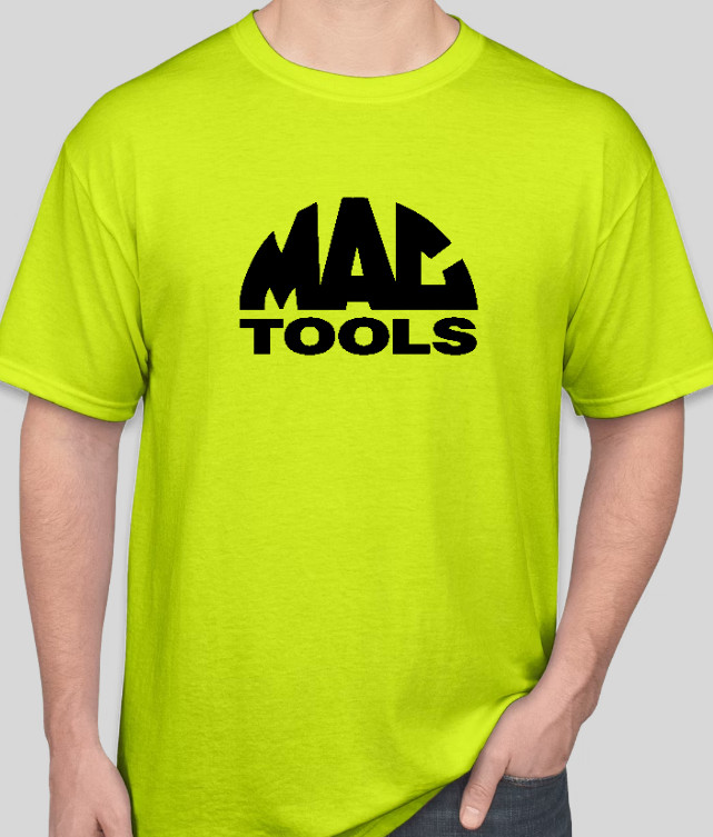 Mac Tools Graphic Design Logo T Shirt Tee Automotive Garage Work Shirt gallery