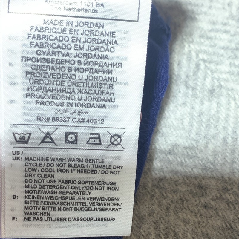adidas Mens Cotton Jersey T-Shirt L Sporting City West Blue IC7441 gallery