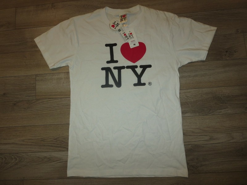 I love NY New York T-Shirt Adult Mens Medium NEW NWT