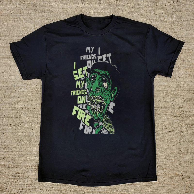 NEW I Set My Friends On Fire Black Unisex S-5XL Shirt HRB657