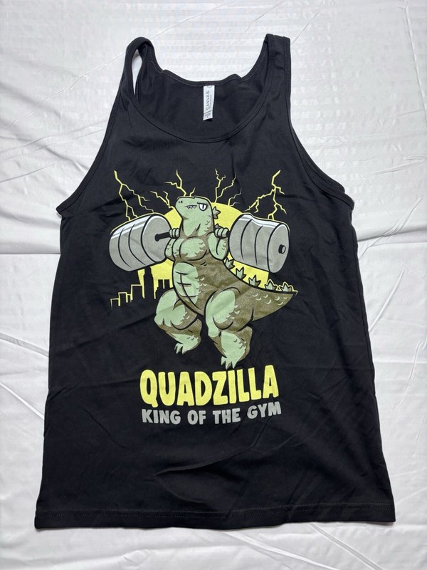 Canvas Inverted Upside Down Cross Bella + Canvas Tank Top Shirt Quadzillq Gym