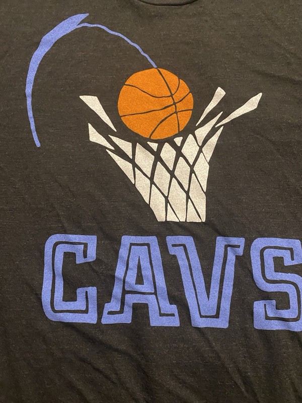 Homage Cleveland Cavaliers XXL Retro Logo T-Shirt NBA Basketball