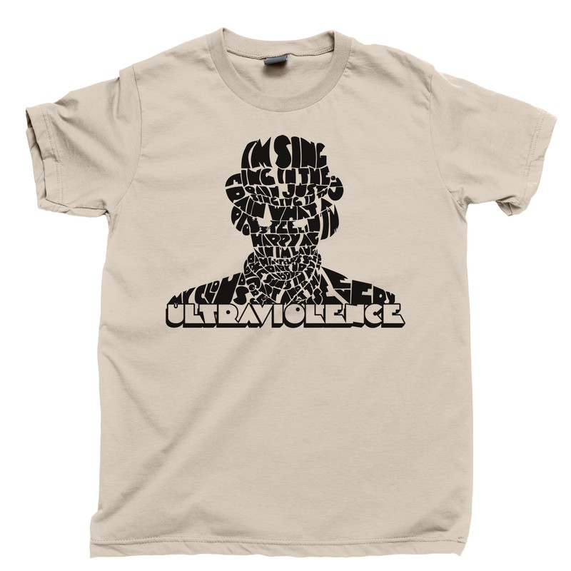 ULTRAVIOLENCE T Shirt Clockwork Orange Horrorshow Moloko Plus Vellocet Droog Tee