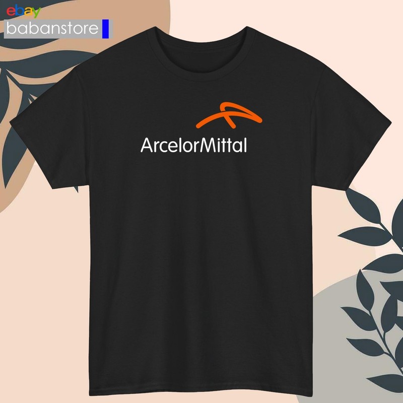 ArcelorMittal Company Logo Black/White/Grey/Navy/Red/Light Blue T-Shirt S-5XL