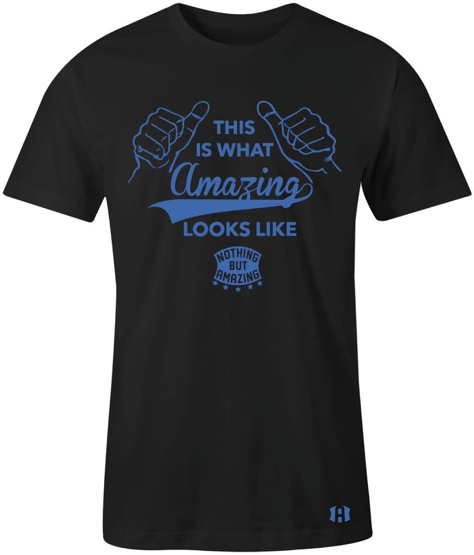 “AMAZING LOOK” T-Shirt to Match Foamposite “HYPER COBALT” Foams