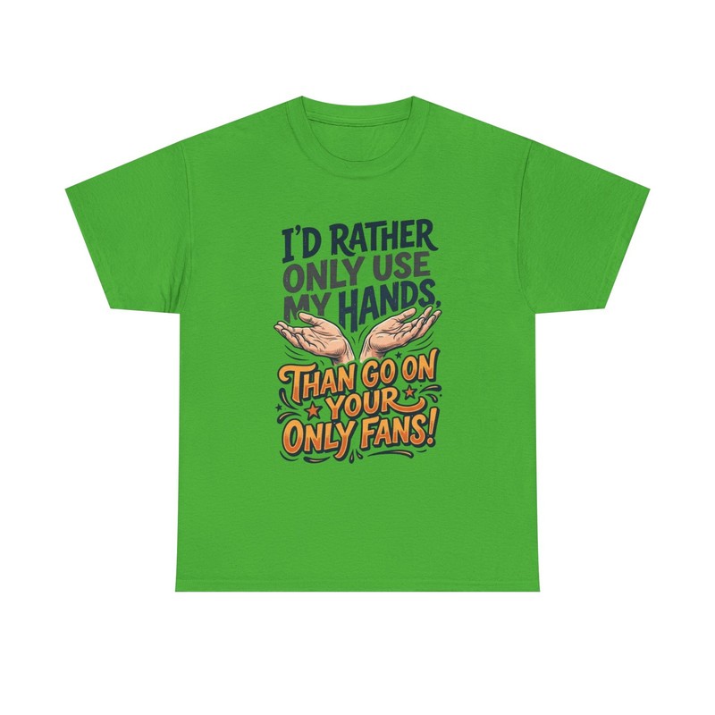 Shirts for Singles – Find Your Person – Only Hands – Men’s Cotton T-Shirt