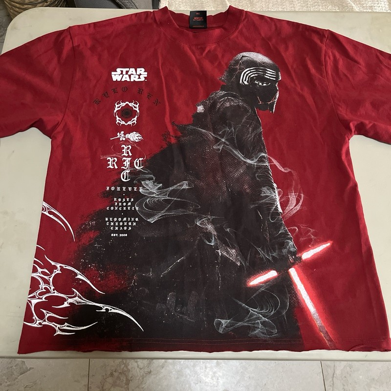 Star Wars Civilregime Kylo RenRed Graphic Men’s Cotton T-Shirt