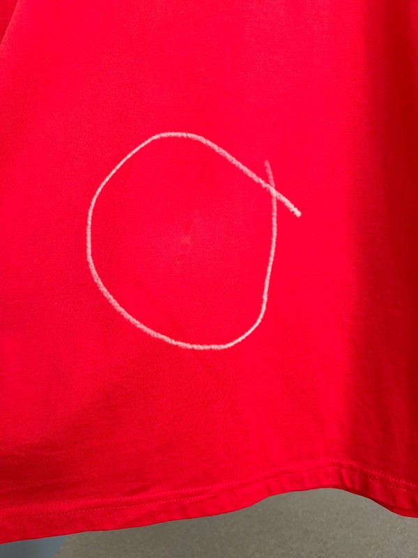 Carlo Colucci Small Logo Red T-shirt Sz L gallery