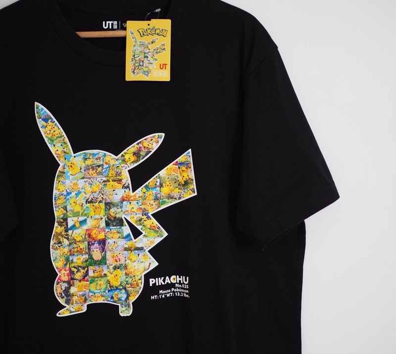 Pokemon Trading Card Game Pikachu Uniqlo T Shirt Size XL USA Seller gallery