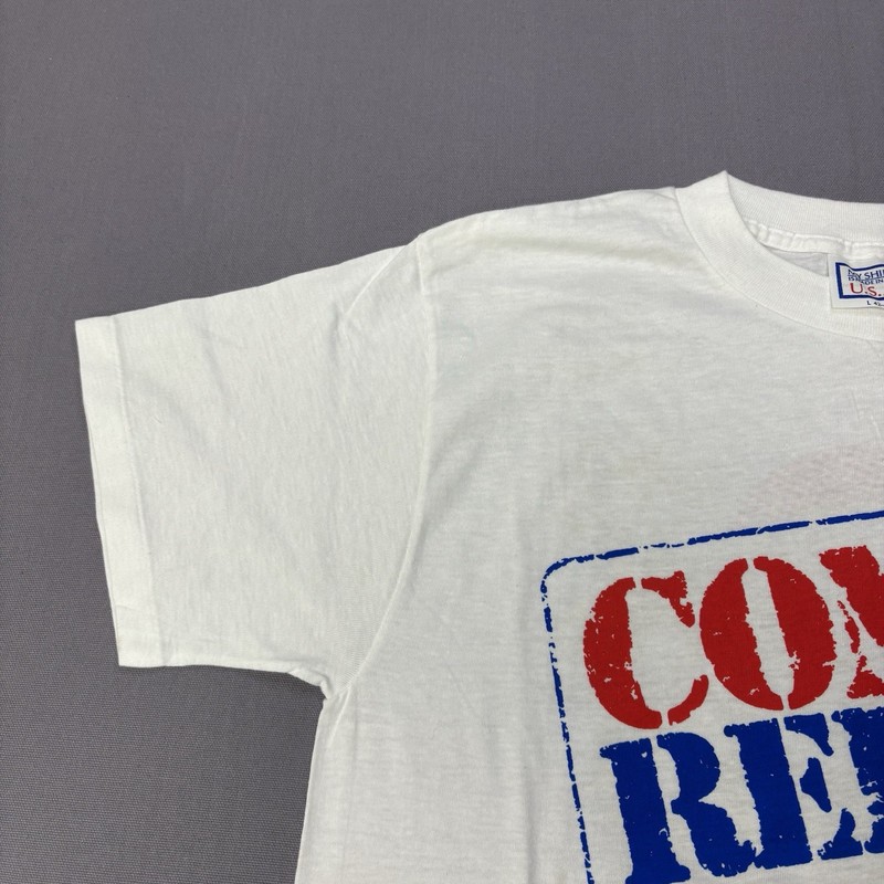 RARE Vintage 80s 90s Comic Relief 5 V T Shirt Mens L Whoopi Robin Williams 417 gallery