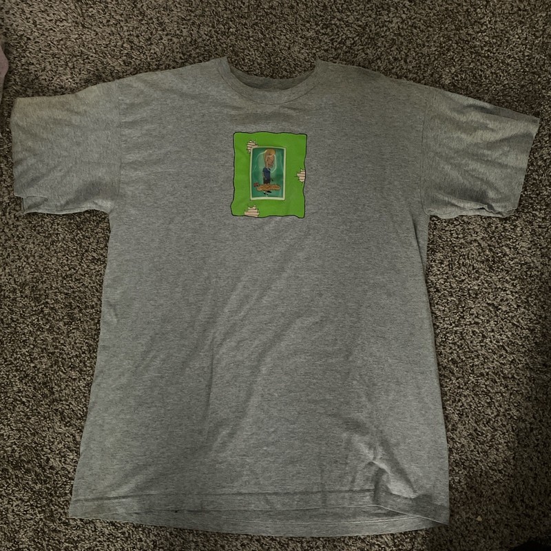 Vintage Beavis And Butthead Holographic Cornholio Stanley Desantis 1990 Rare XL