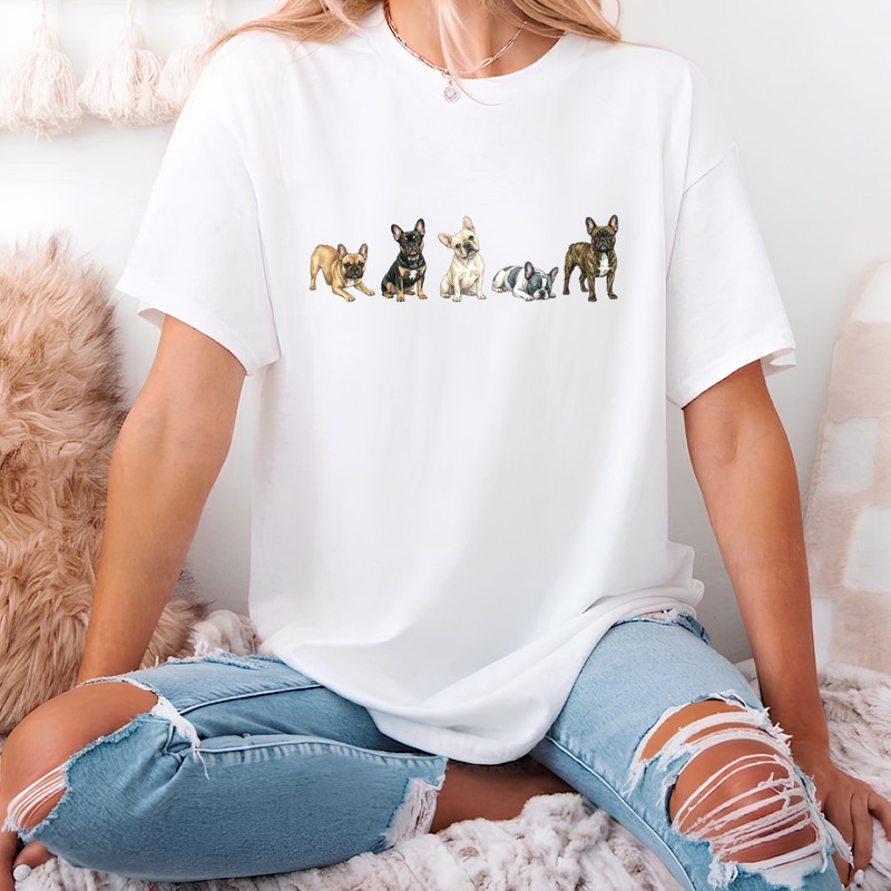 Frenchie French Bulldog shirt Dog Mom Lover Gift gallery