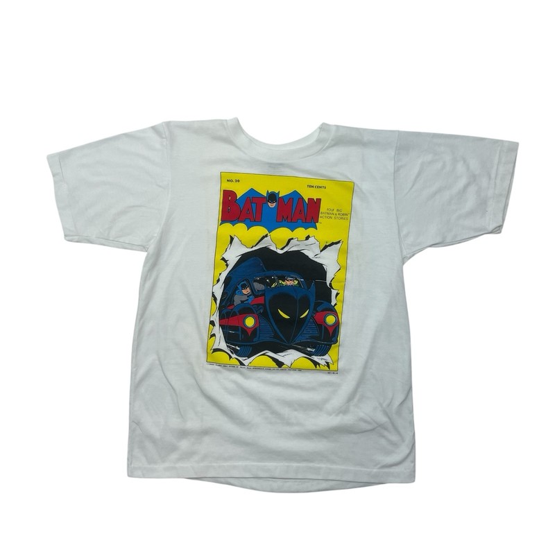 Vintage 80’s DC Comics Batman & Robin Graffiti Comic Art Tee Shirt Sz Medium