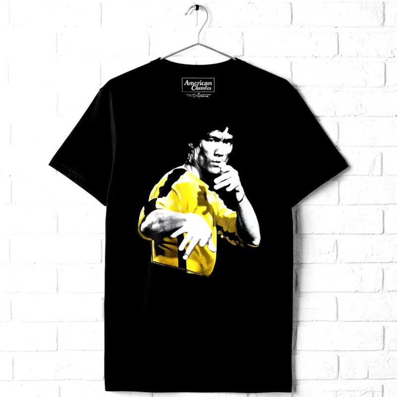 Bruce Lee Bright Yellow Jumpsuit Men’s T Shirt