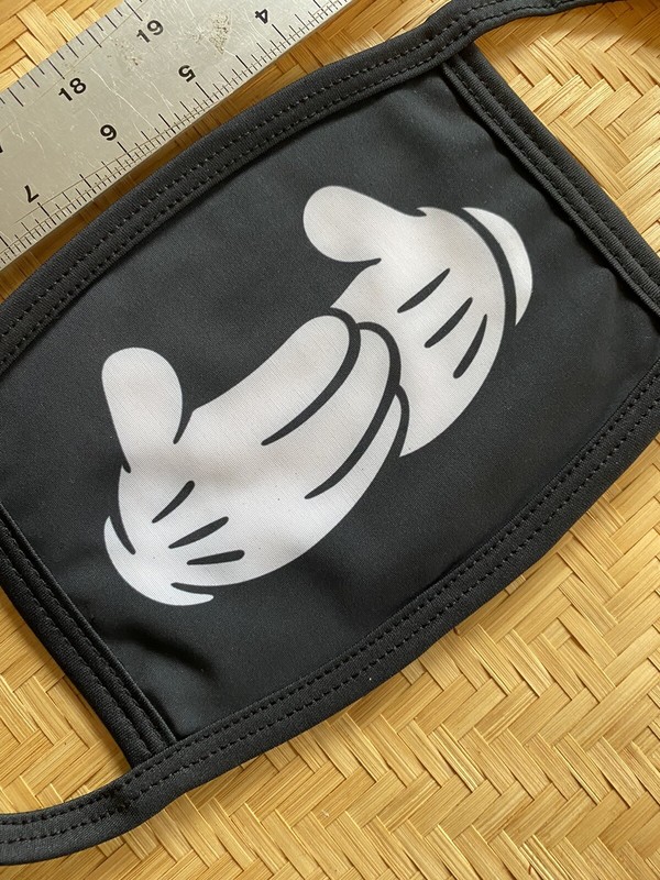 Mickey Mouse Hands Protective Big face Adult Face Mask Stretchable New gallery