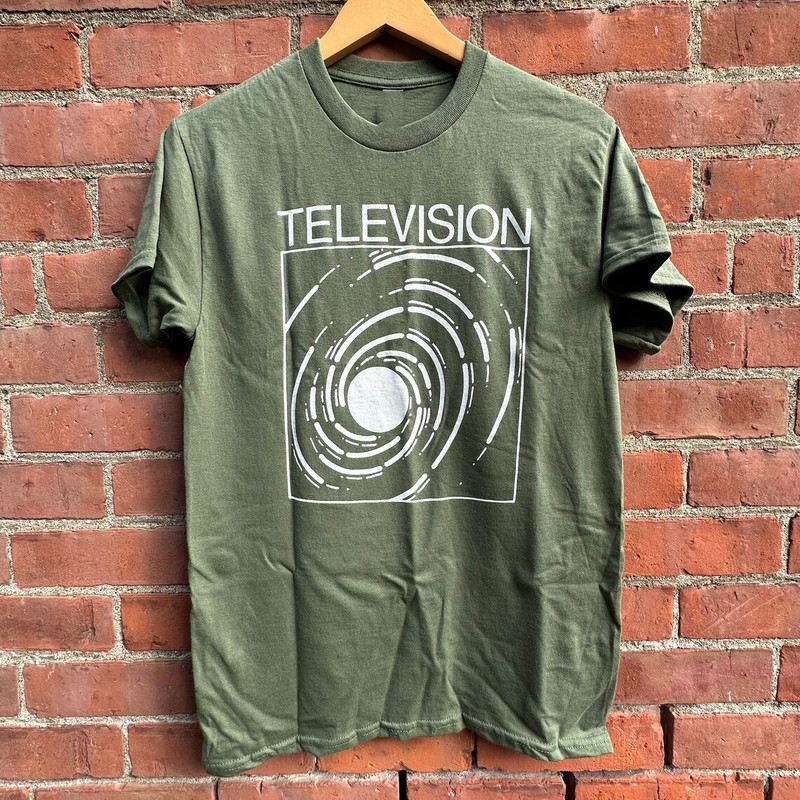 Television BAND ARMY GREEN T Shirt Full Size S-5XL