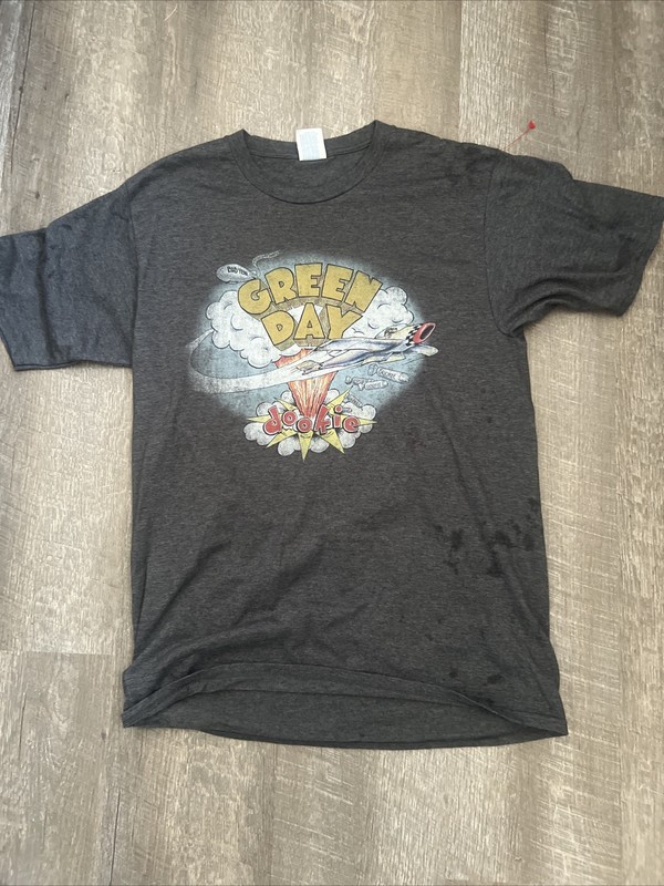 Green Day Dookie T-shirt size Medium m Dookie READ DESC