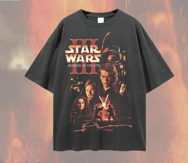 Revenge of the Sith Shirt: Retro Star Wars Anakin Skywalker Tee, Star Wars Post