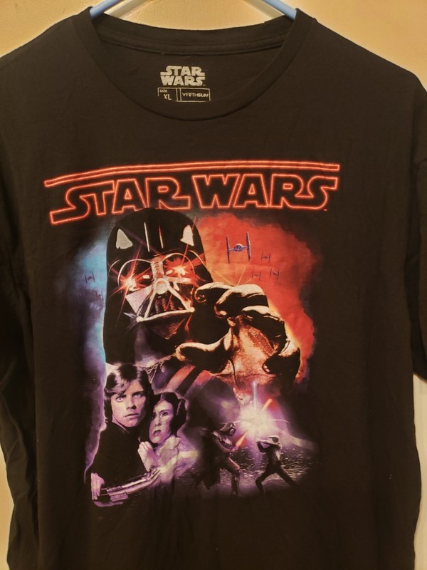 Fifth Sun CLASSIC STAR WARS T-SHIRT - size Xl Darth Vader gallery