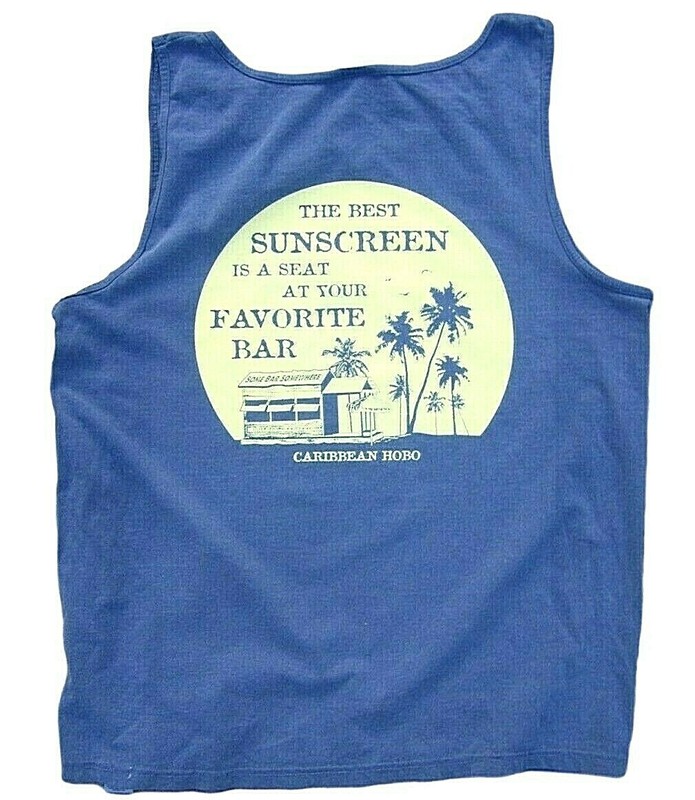 Caribbean Hobo t-shirt Tank Key West rum island tropical mexico Sunscreen Bar