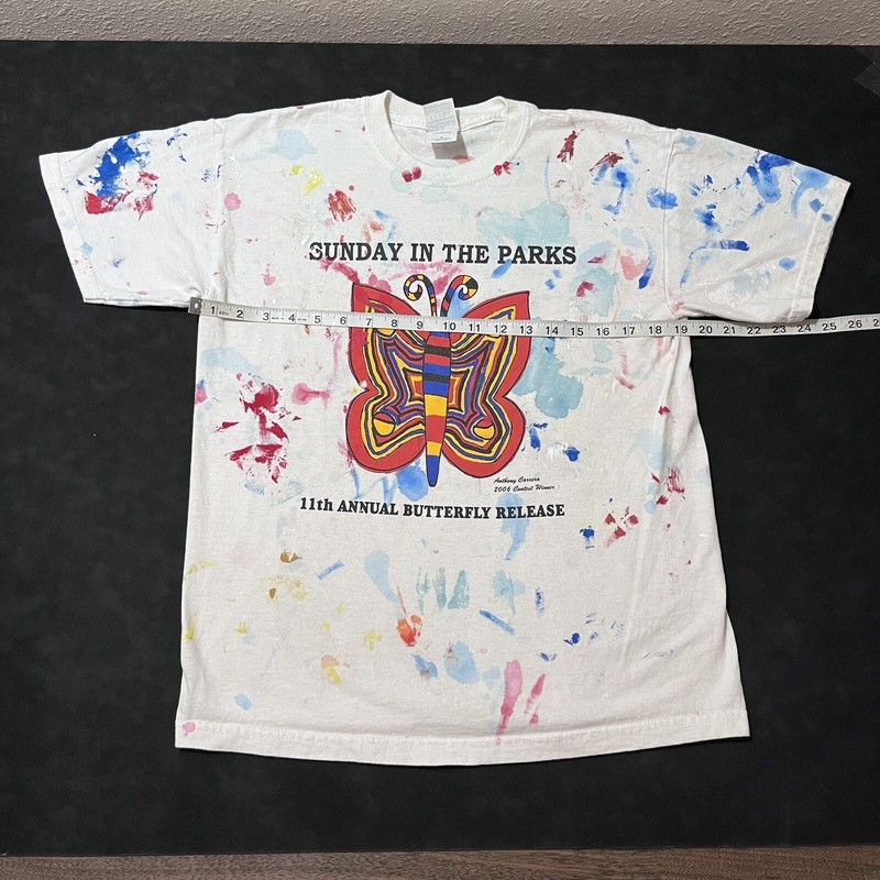 Butterfly Shirt Vintage Art All over print Science Gallery Dept Paint Splatter gallery
