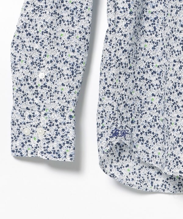 (ASK availability First) BEAMS Seersucker print cutaway collar shirts new gallery