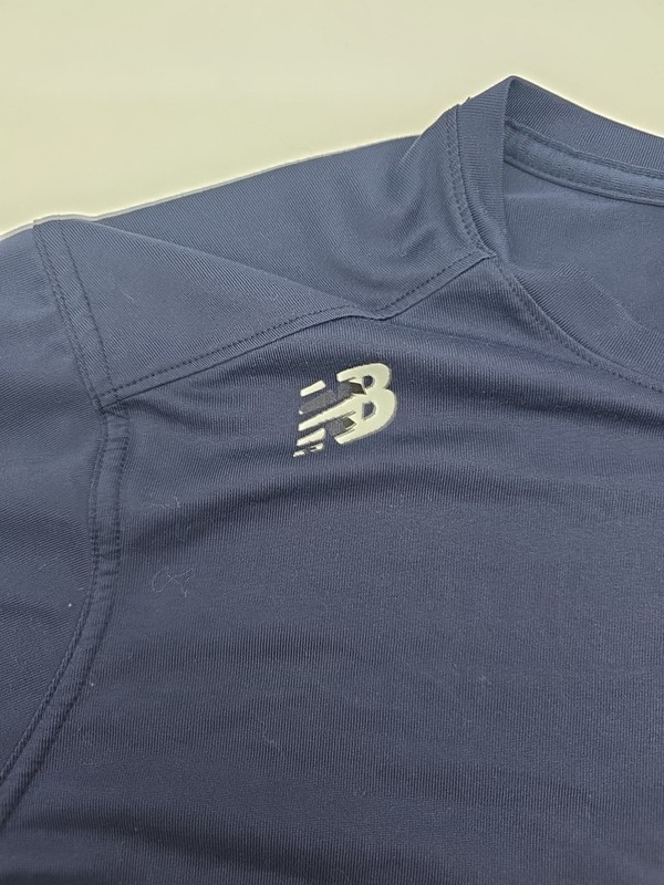 New Balance T-shirt Men XL Blue Logo …#46008 gallery