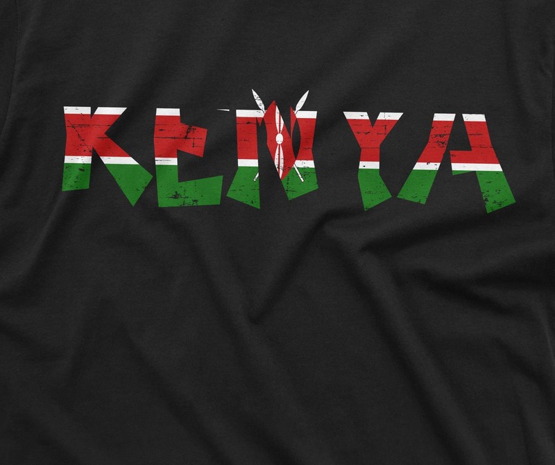 Men's Kenya T-shirt Jamhuri ya Kenya Kenyan patriotic national unisex gift tees gallery