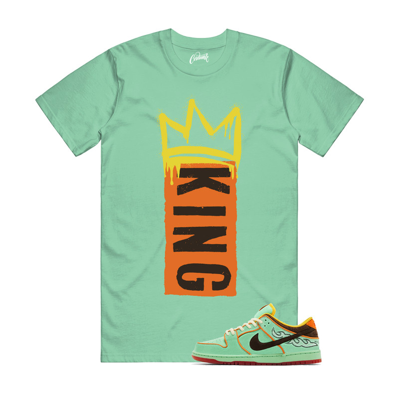 Dunk Rodeo Tourmaline Baroque Brown Monarch Yellow Orange Red T Shirt Match K1