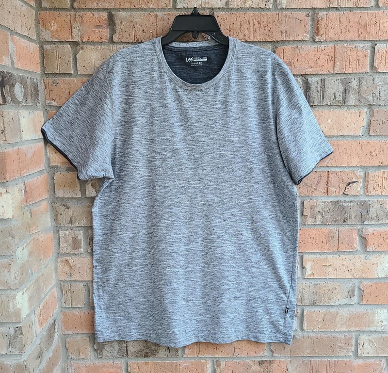 Lee Mens Premium Select Crew Neck Fashion T-Shirt, XL