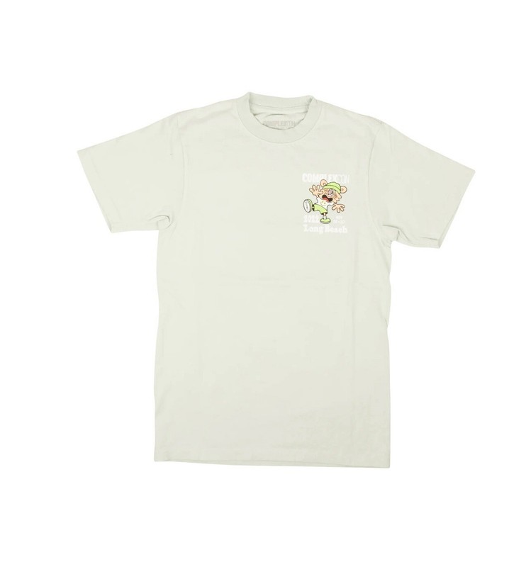 Complexcon Verdy Short Sleeve Logo Tee Grey Size: M