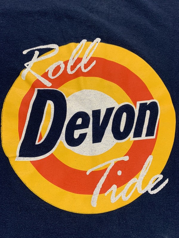 Devon Roll Tide Shirt Preparatory School T Shirt Mens Medium M gallery