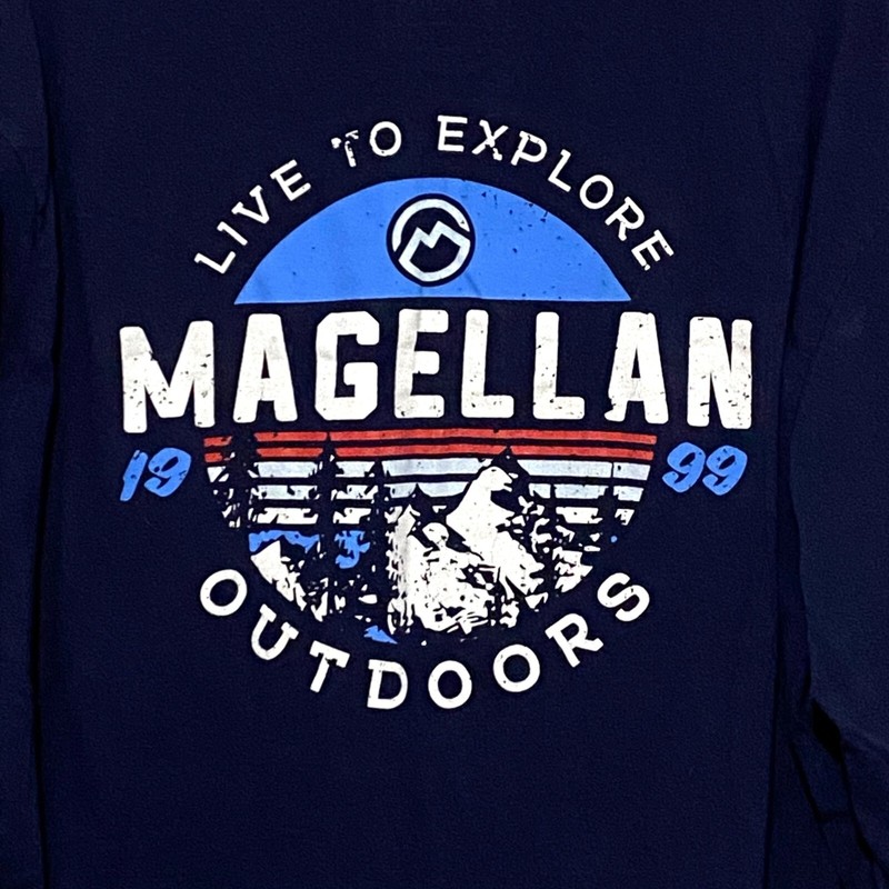 Magellan Outdoors Live to Explore T-Shirt XL Blue