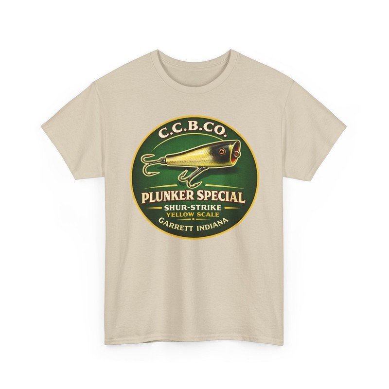 Creek Chub Plunker Special C.C.B.Co Vintage Fishing Lure Collector T-Shirt
