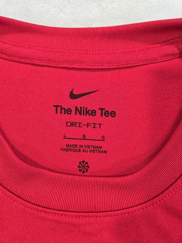 Mens Nike DriFit Legend Fitness Short Sleeve T Shirt Red Large Workout Gym gallery