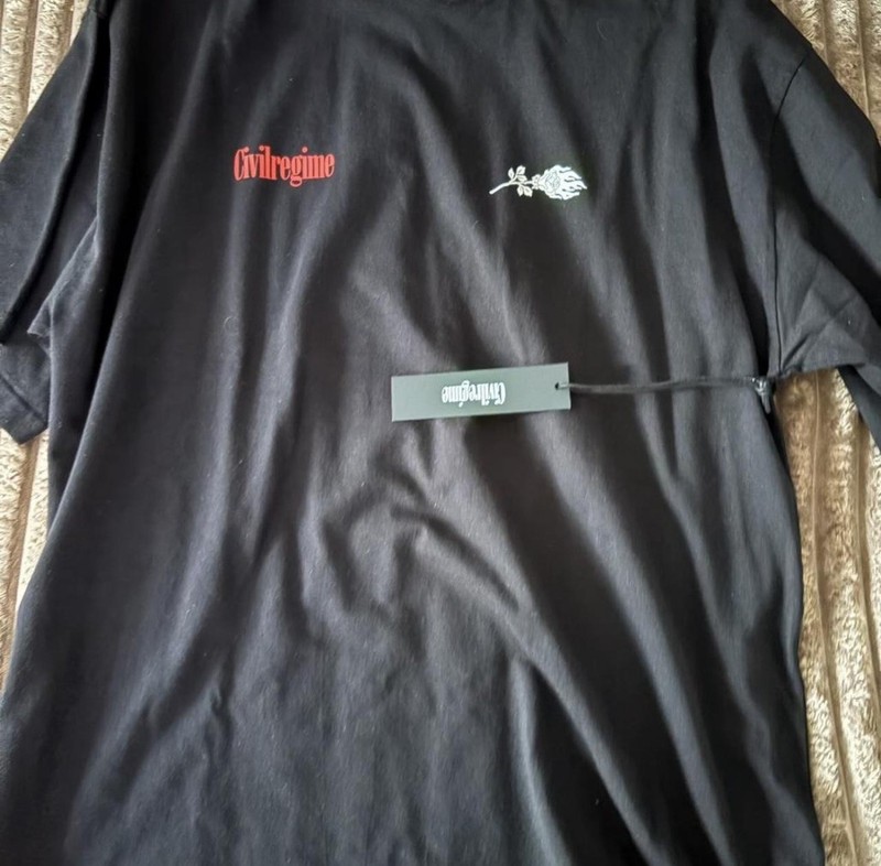 Civil Regime Darc Sport Men's RFC “Idle Hands” Premium Tee Men’s Large NWT gallery