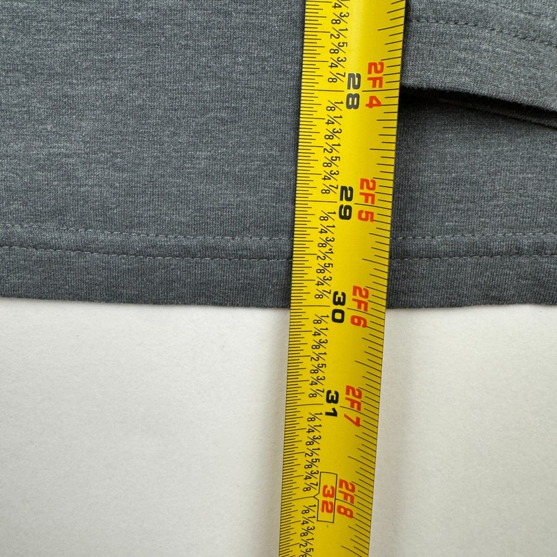 Under Armour Project Rock Mens XL T Shirt Gray Iron Paradise Bull Long Sleeve gallery